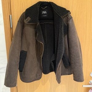 Zara double faced coat